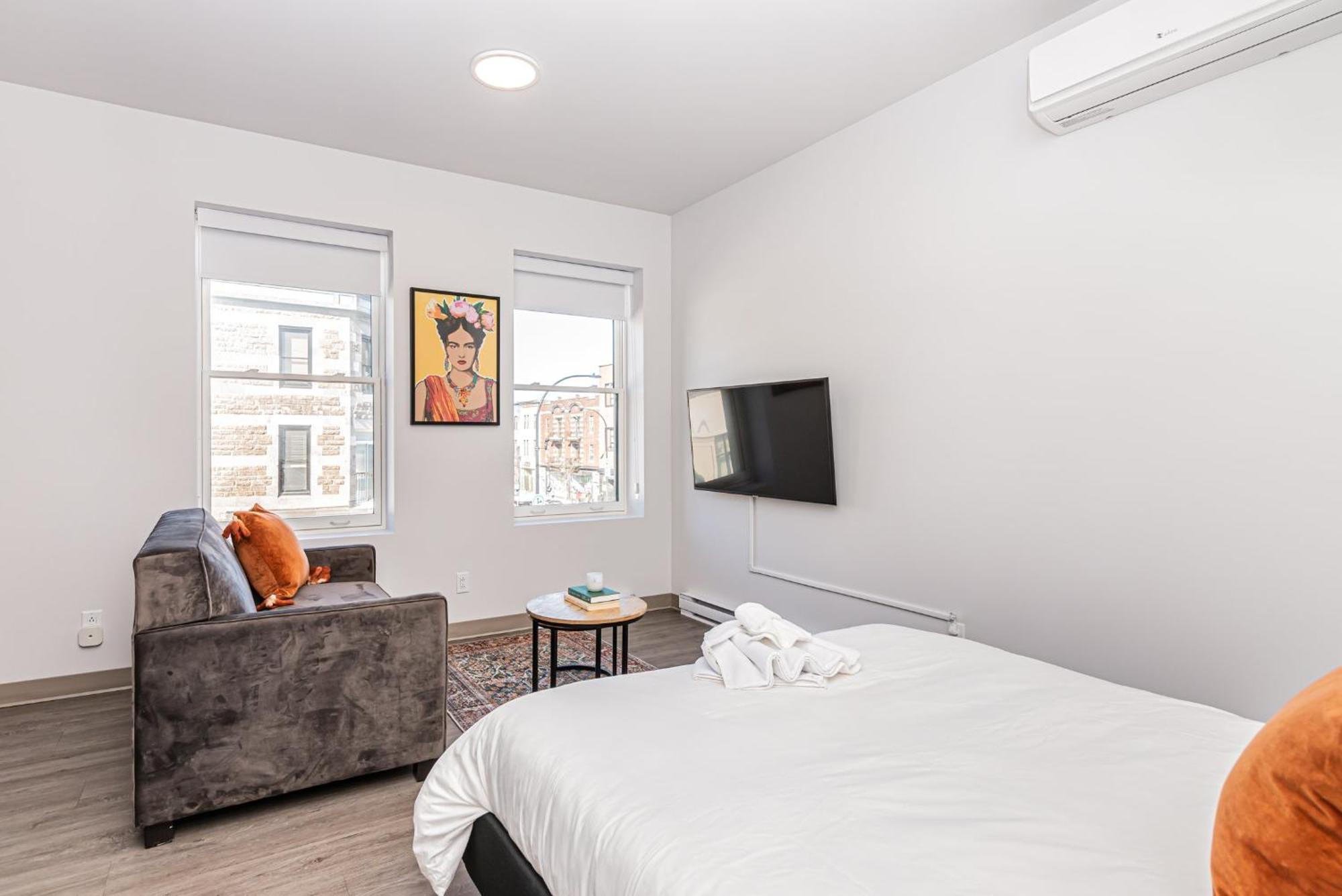 Wonderful New Studio Close To Mount Royal By Den Stays Montréal Rom bilde
