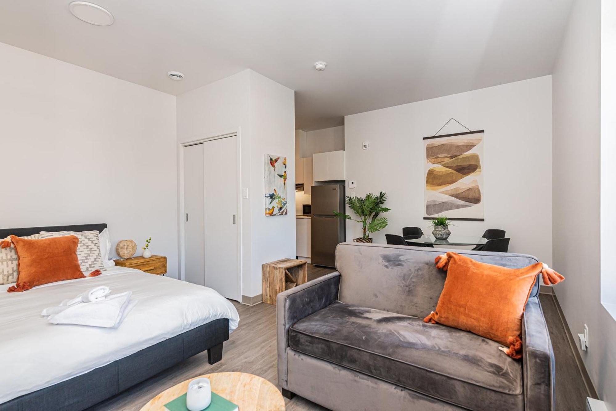 Wonderful New Studio Close To Mount Royal By Den Stays Montréal Rom bilde